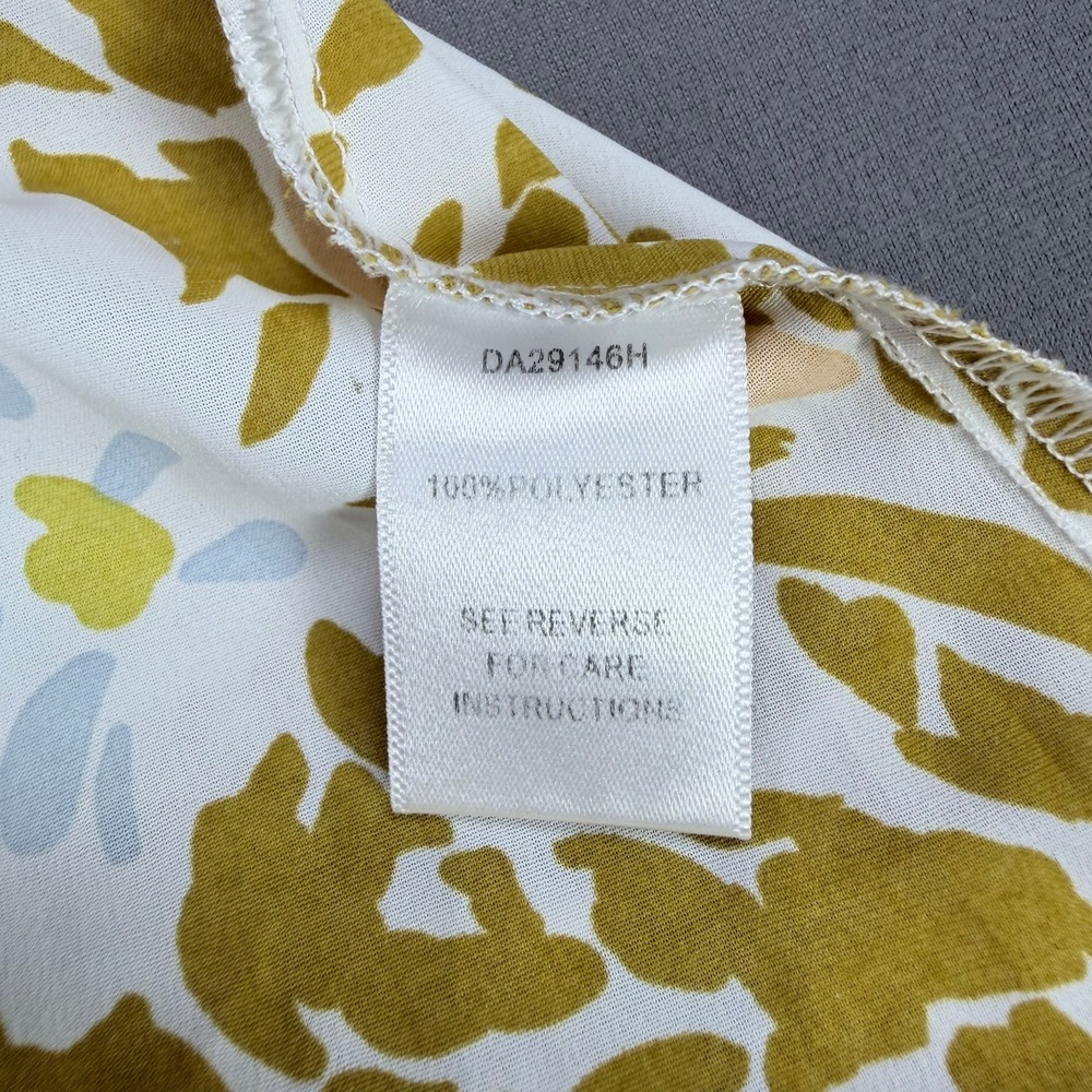 Show Me Your Mumu Floral Maxi Dress Womens M Yellow Blue Tassel Tie Boho Summer - Picture 5 of 12
